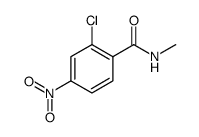 Benzamide, 2-chloro-N-methyl-4-nitro结构式