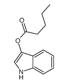 1H-indol-3-yl pentanoate结构式