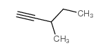 1-Pentyne, 3-methyl- Structure