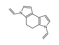 3,6-bis(ethenyl)-4,5-dihydropyrrolo[3,2-e]indole结构式