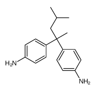 4-[2-(4-aminophenyl)-4-methylpentan-2-yl]aniline结构式