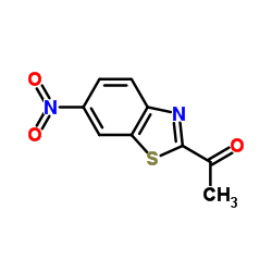 Ethanone, 1-(6-nitro-2-benzothiazolyl)- (9CI) Structure