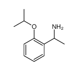 Benzenemethanamine, α-methyl-2-(1-methylethoxy) Structure
