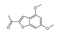 1-(4,6-dimethoxy-1-benzofuran-2-yl)ethanone Structure