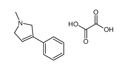 1-METHYL-3-PHENYL-2,5-DIHYDRO-1H-PYRROLE OXALATE结构式
