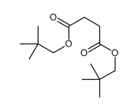 bis(2,2-dimethylpropyl) butanedioate Structure