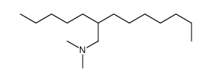 N,N-dimethyl-2-pentylnonan-1-amine结构式