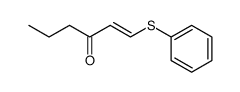 (E)-1-(Phenylthio)hex-1-en-3-one Structure