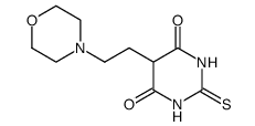 5-(2-morpholinoethyl)thiobarbituric acid Structure