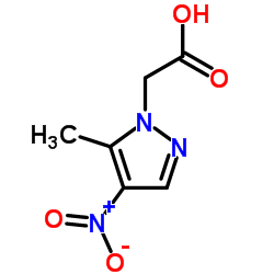 (5-METHYL-4-NITRO-PYRAZOL-1-YL)-ACETIC ACID structure
