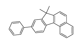 7,7-dimethyl-9-phenyl-7H-benzo[c]fluorene Structure
