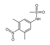 N-(3,5-dimethyl-4-nitrophenyl)methanesulfonamide结构式