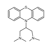 tetra-N-methyl-2-phenothiazin-10-yl-propanediyldiamine结构式