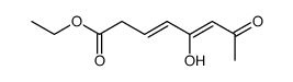 ethyl (3E,5Z)-5-hydroxy-7-oxoocta-3,5-dienoate Structure