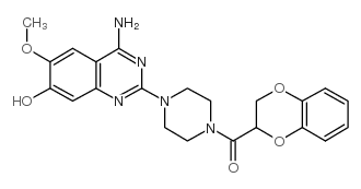 7-Hydroxy Doxazosin结构式