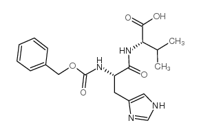 Z-His-Val-OH Structure