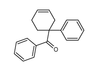 phenyl-(1-phenyl-cyclohex-3-enyl)-ketone Structure