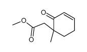 methyl 2-(1-methyl-2-oxocyclohex-3-en-1-yl)acetate结构式