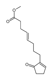 methyl 8-(5-oxocyclopenten-1-yl)oct-4-enoate Structure