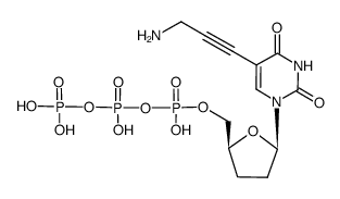 5-Propargylamino-ddUTP Structure