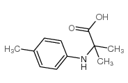 ALANINE, 2-METHYL-N-P-TOLYL- structure