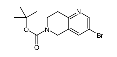 3-溴-7,8-二氢-1,6-萘啶-6(5h)-羧酸叔丁酯图片