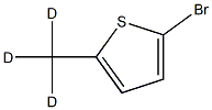 2-Bromo-5-(methyl-d3)-thiophene结构式