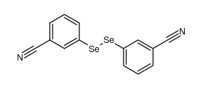 3,3'-dicyanodiphenyl diselenide Structure