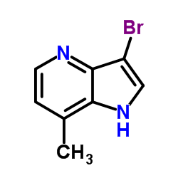 3-BroMo-7-Methyl-4-azaindole结构式