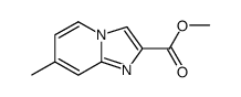 methyl 7-methylimidazo[1,2-a]pyridine-2-carboxylate结构式