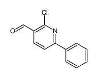 2-Chloro-6-phenylpyridine-3-carboxaldehyde Structure