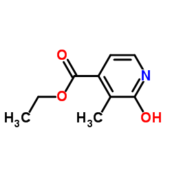 ethyl 3-Methyl-2-oxo-1,2-dihydropyridine-4-carboxylate结构式