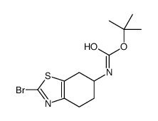 (2-溴-4,5,6,7-四氢苯并[d]噻唑-6-基)氨基甲酸叔丁酯图片