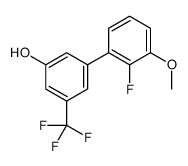 3-(2-fluoro-3-methoxyphenyl)-5-(trifluoromethyl)phenol Structure
