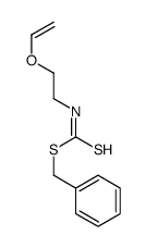 benzyl N-(2-ethenoxyethyl)carbamodithioate Structure