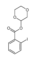1,4-dioxan-2-yl 2-iodobenzoate Structure