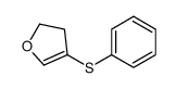 4-phenylsulfanyl-2,3-dihydrofuran结构式