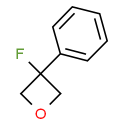 3-Fluoro-3-phenyloxetane structure