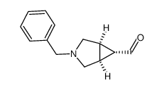 [1α,5α,6α]-3-Benzyl-3-azabicyclo[3.1.0]hexane-6-carboxaldehyde结构式