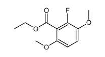 ethyl 2-fluoro-3,6-dimethoxybenzoate结构式