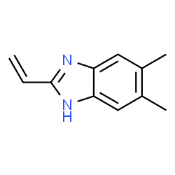 1H-Benzimidazole,2-ethenyl-5,6-dimethyl-(9CI) structure