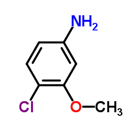 4-Chloro-3-methoxyaniline structure