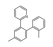 2-(2',4-dimethyl-[1,1'-biphenyl]-2-yl)pyridine结构式