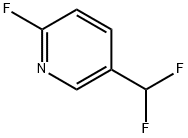 5-(Difluoromethyl)-2-fluoropyridine structure