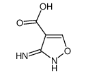 3-amino-1,2-oxazole-4-carboxylic acid结构式