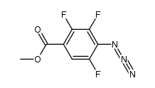 Methyl 4-Azido-3,5,6-trifluorobenzoate结构式