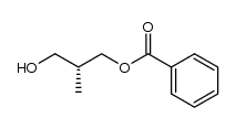 (R)-1-O-benzoyl-2-methylpropane-1,3-diol Structure