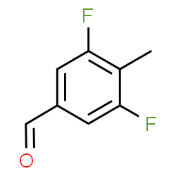 3,5-Difluoro-4-methylbenzaldehyde Structure