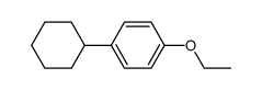 p-cyclohexylphenetole Structure