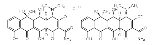oxytetracycline hemicalcium salt结构式